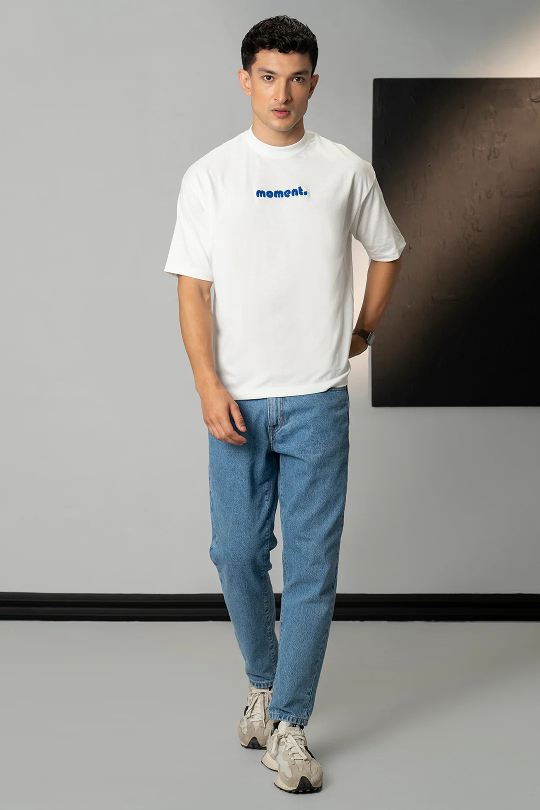 Oversized Graphic T-Shirt - D033