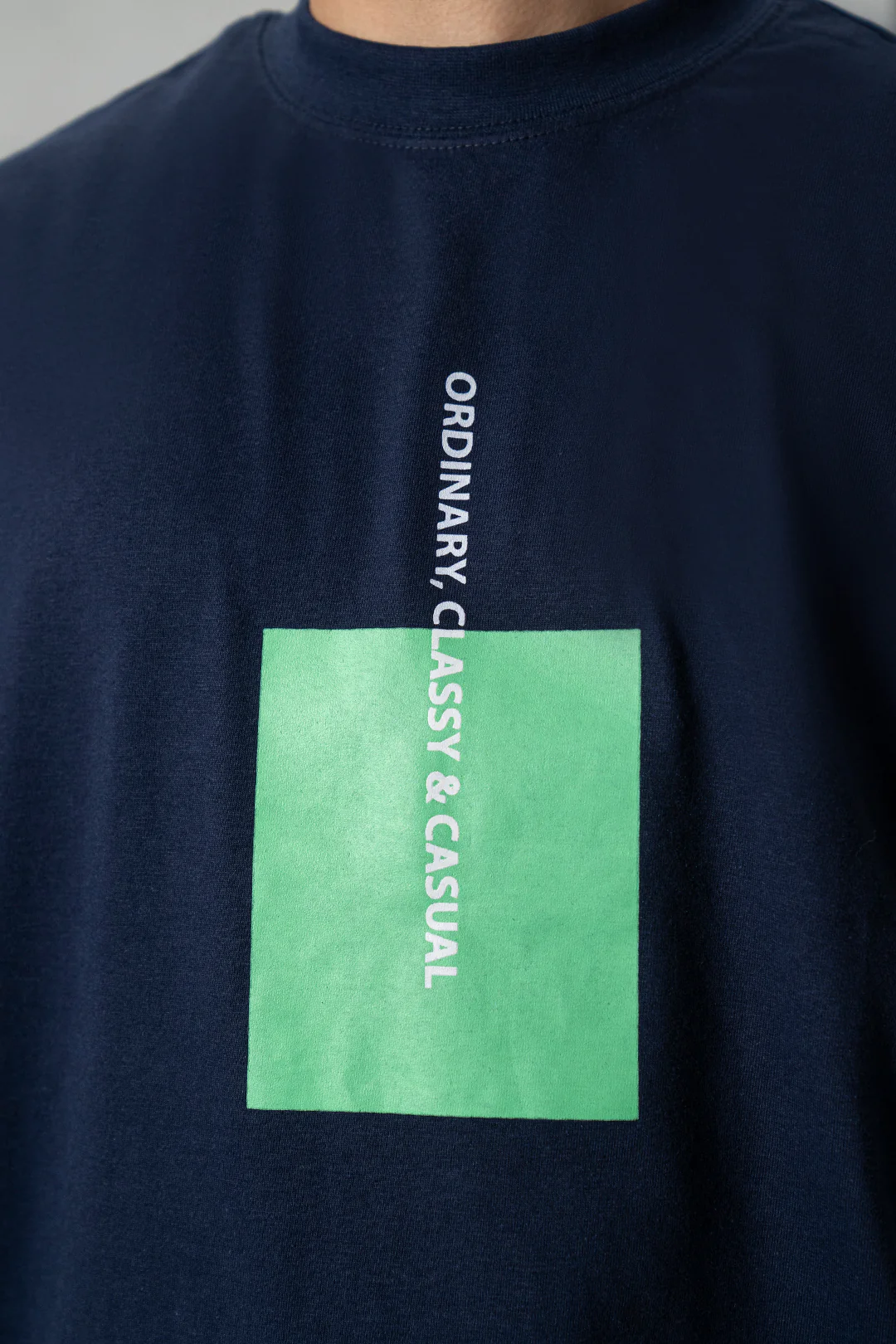 Oversized Graphic T-Shirt - D036 - Image 5