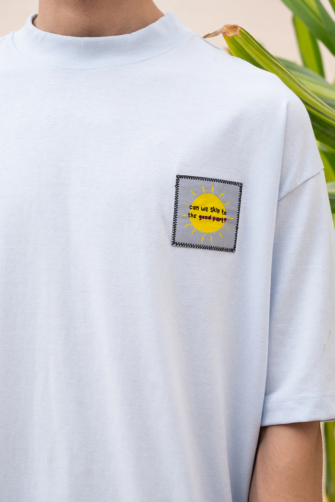 Oversized Graphic T-Shirt - D048 - Image 5