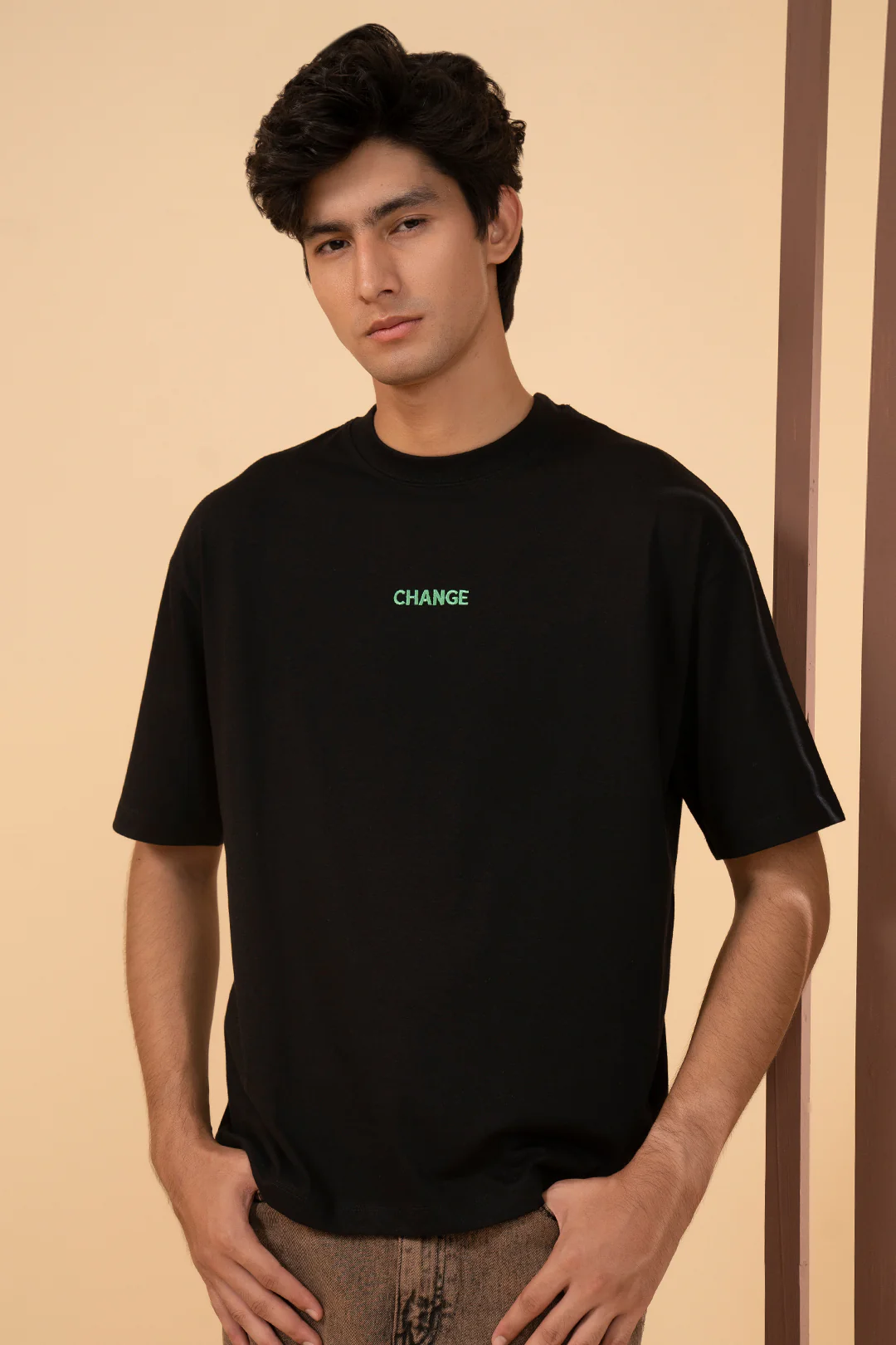 Oversized Graphic T-Shirt - D053 - Image 5