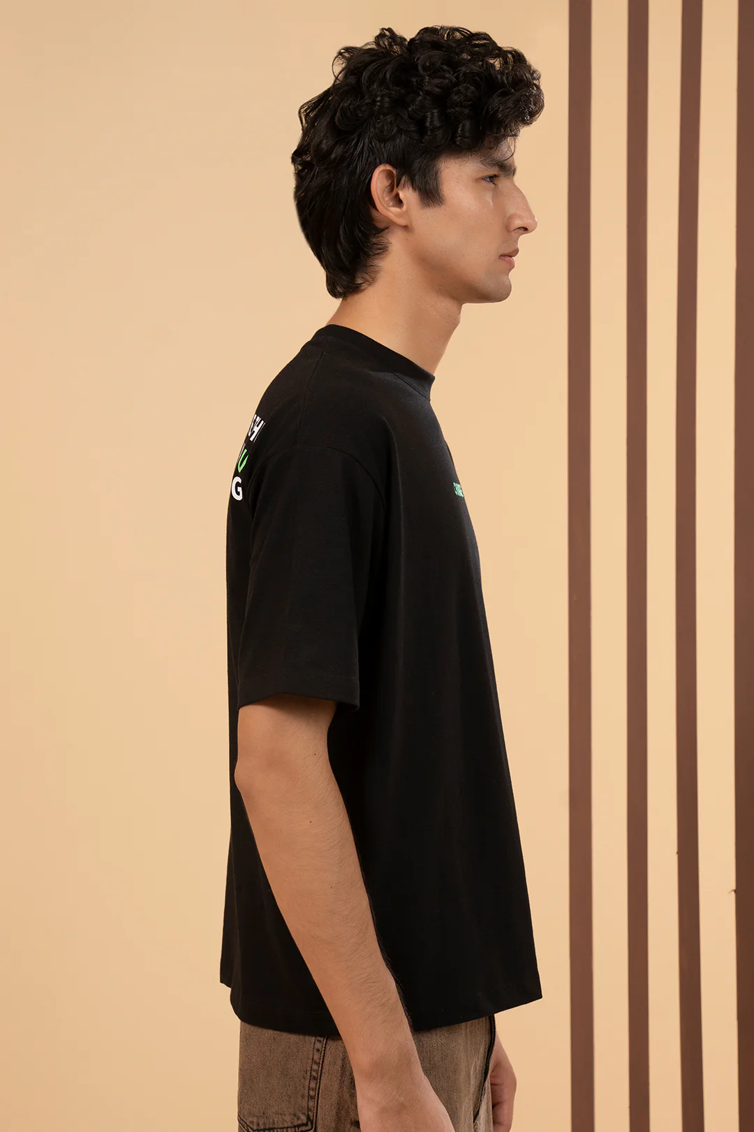 Oversized Graphic T-Shirt - D053 - Image 9