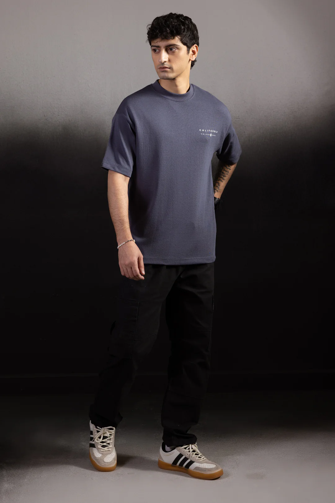 Oversized Graphic T-Shirt - D062 - Image 6