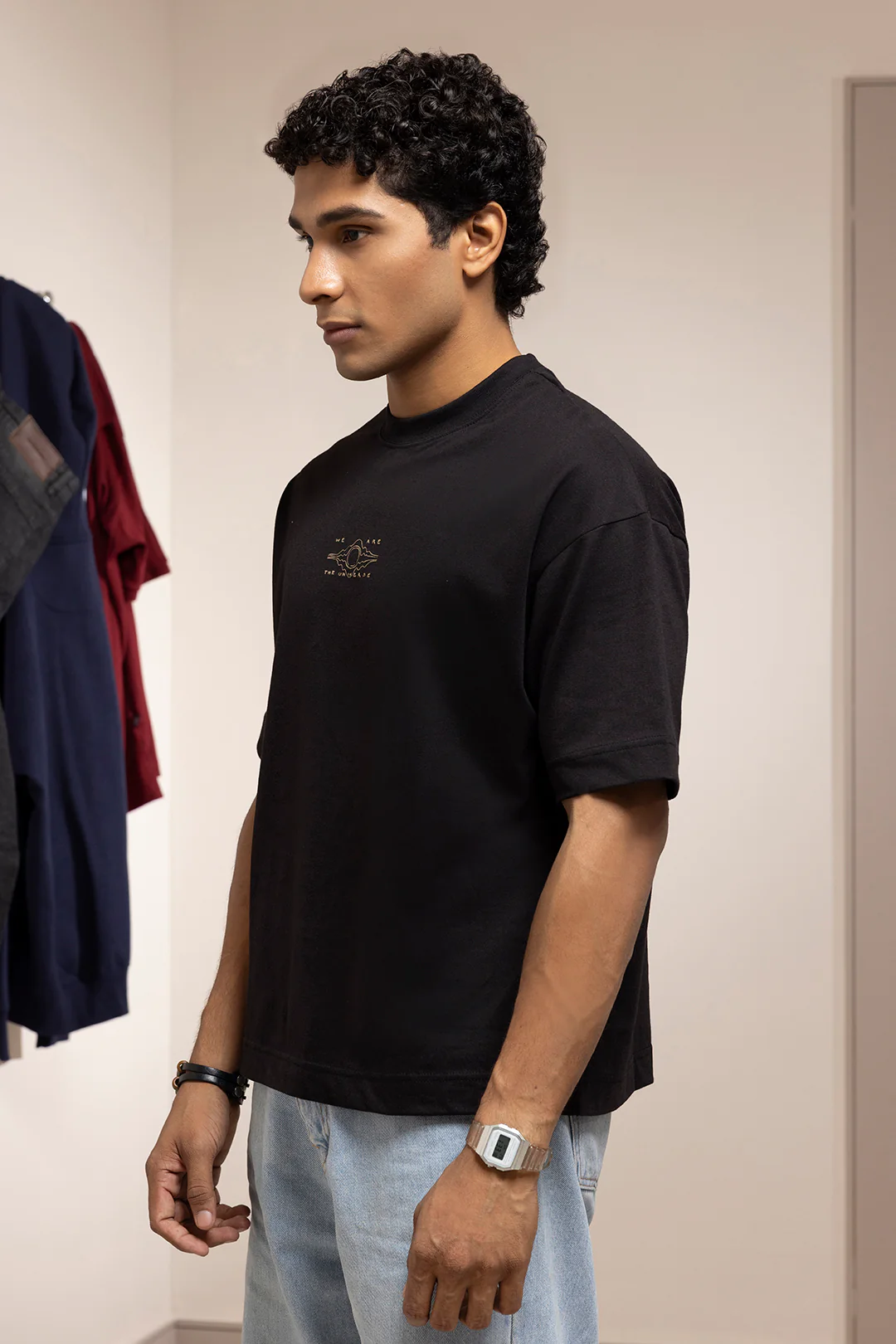 Oversized Graphic T-Shirt - D092 - Image 4