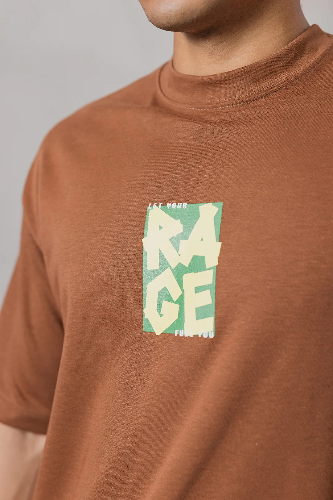 Oversized Graphic T-Shirt - D128 - Image 3