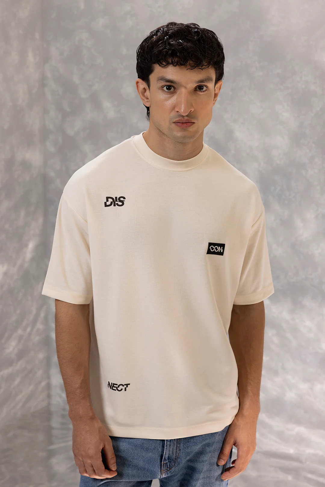 Oversized Graphic T-Shirt - D132