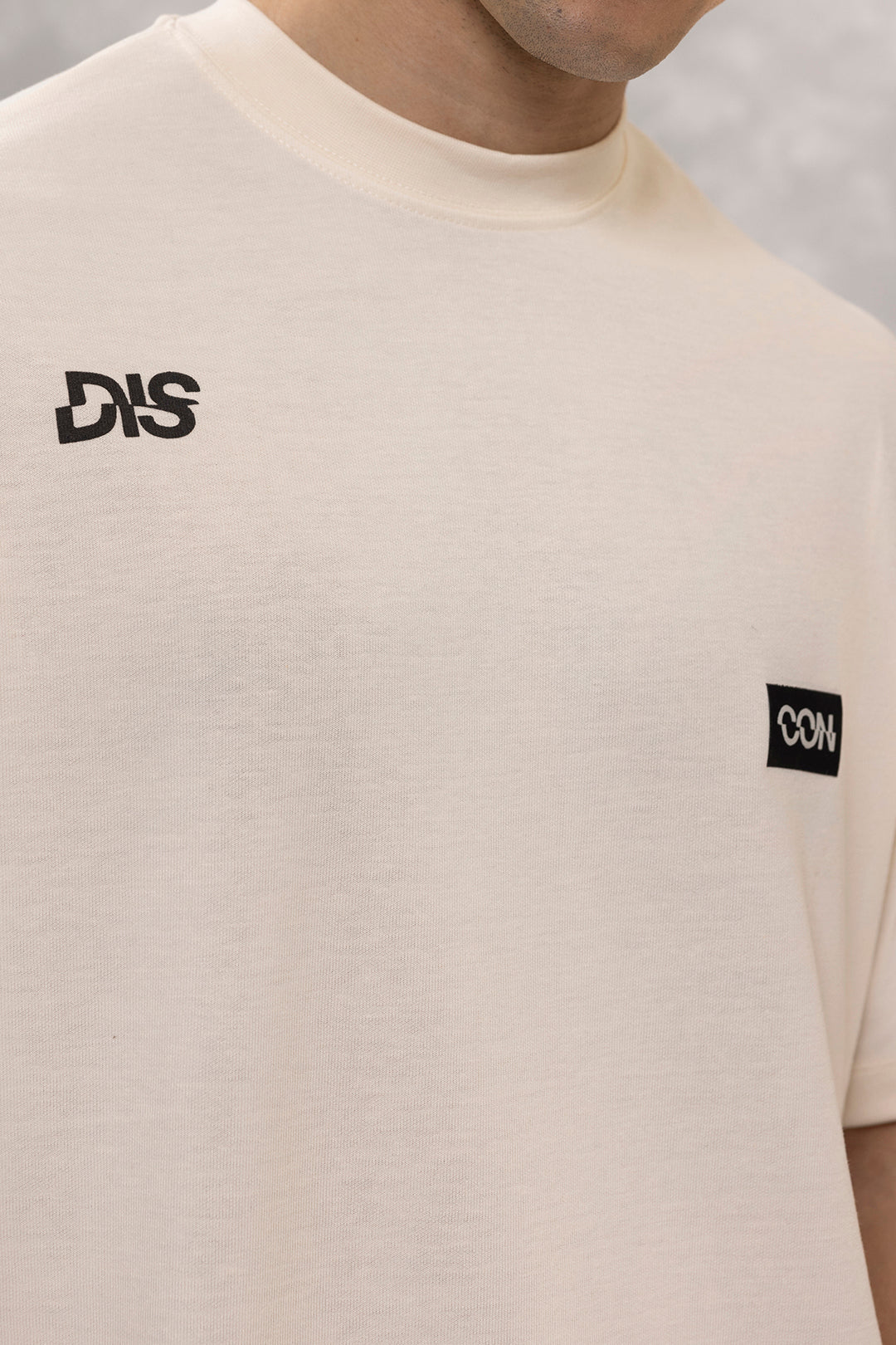 Oversized Graphic T-Shirt - D132 - Image 5