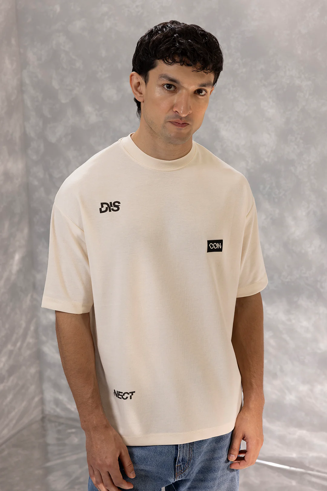 Oversized Graphic T-Shirt - D132 - Image 9