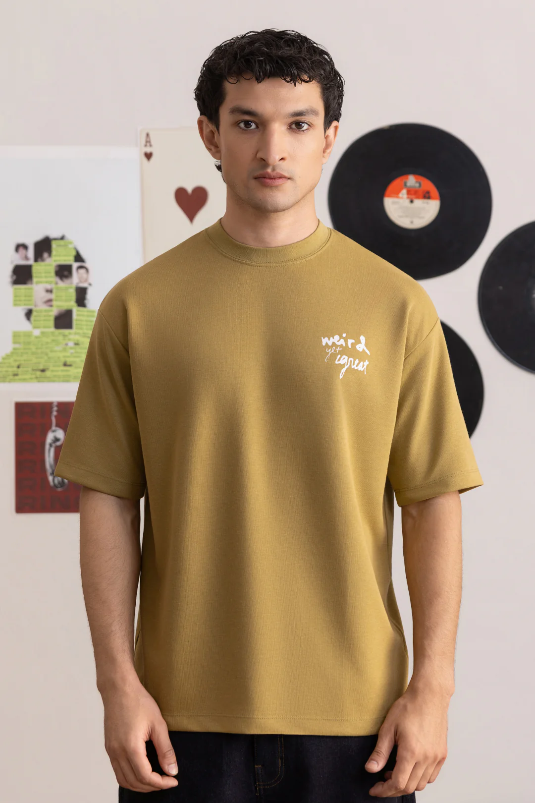Oversized Graphic T-Shirt - D138