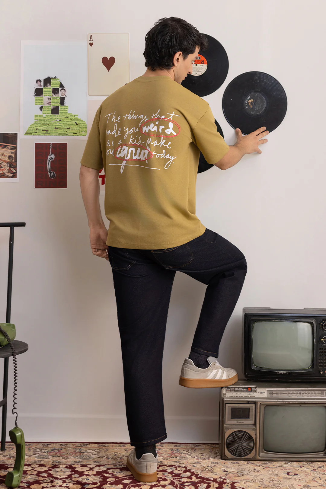 Oversized Graphic T-Shirt - D138 - Image 5
