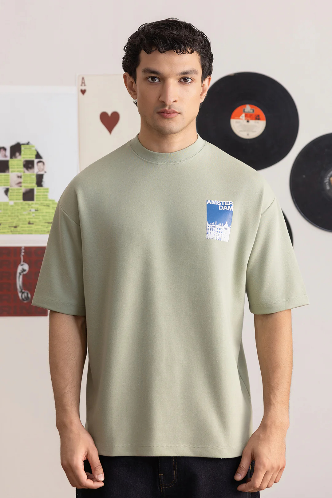 Oversized Graphic T-Shirt - D146 - Image 3