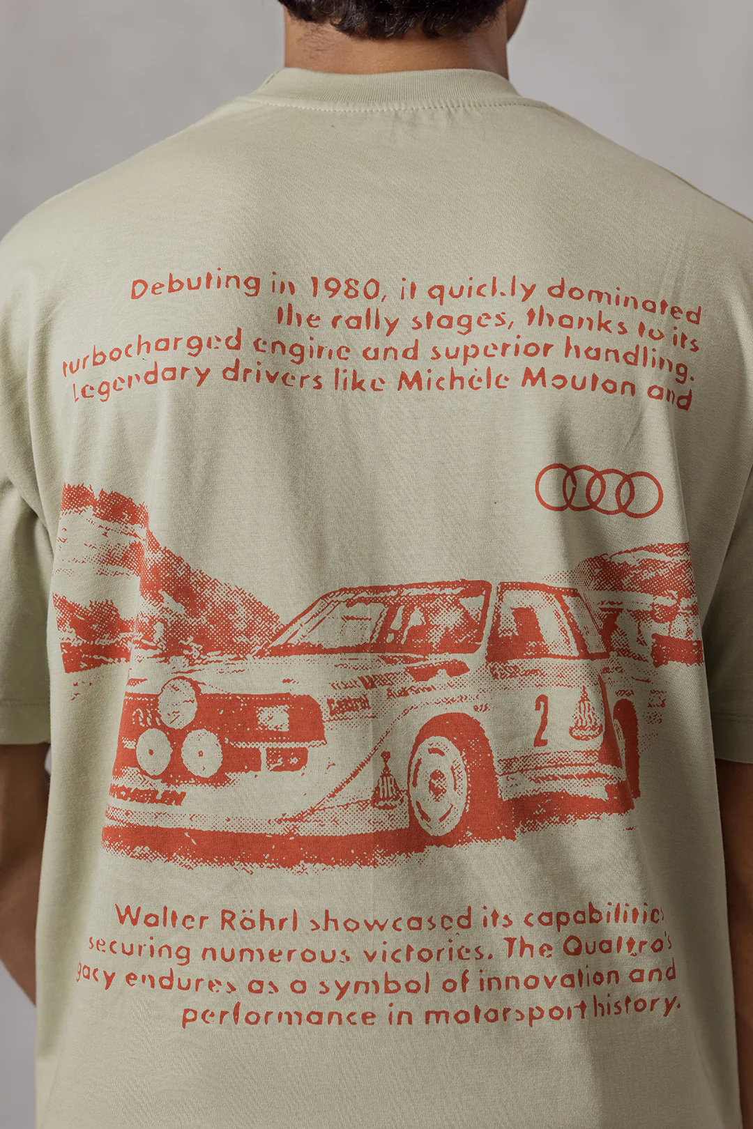 Oversized Graphic T-Shirt - D157 - Image 3