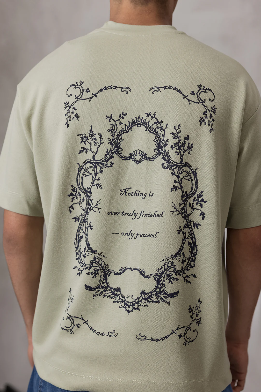 Oversized Graphic T-Shirt - D025 - Image 4