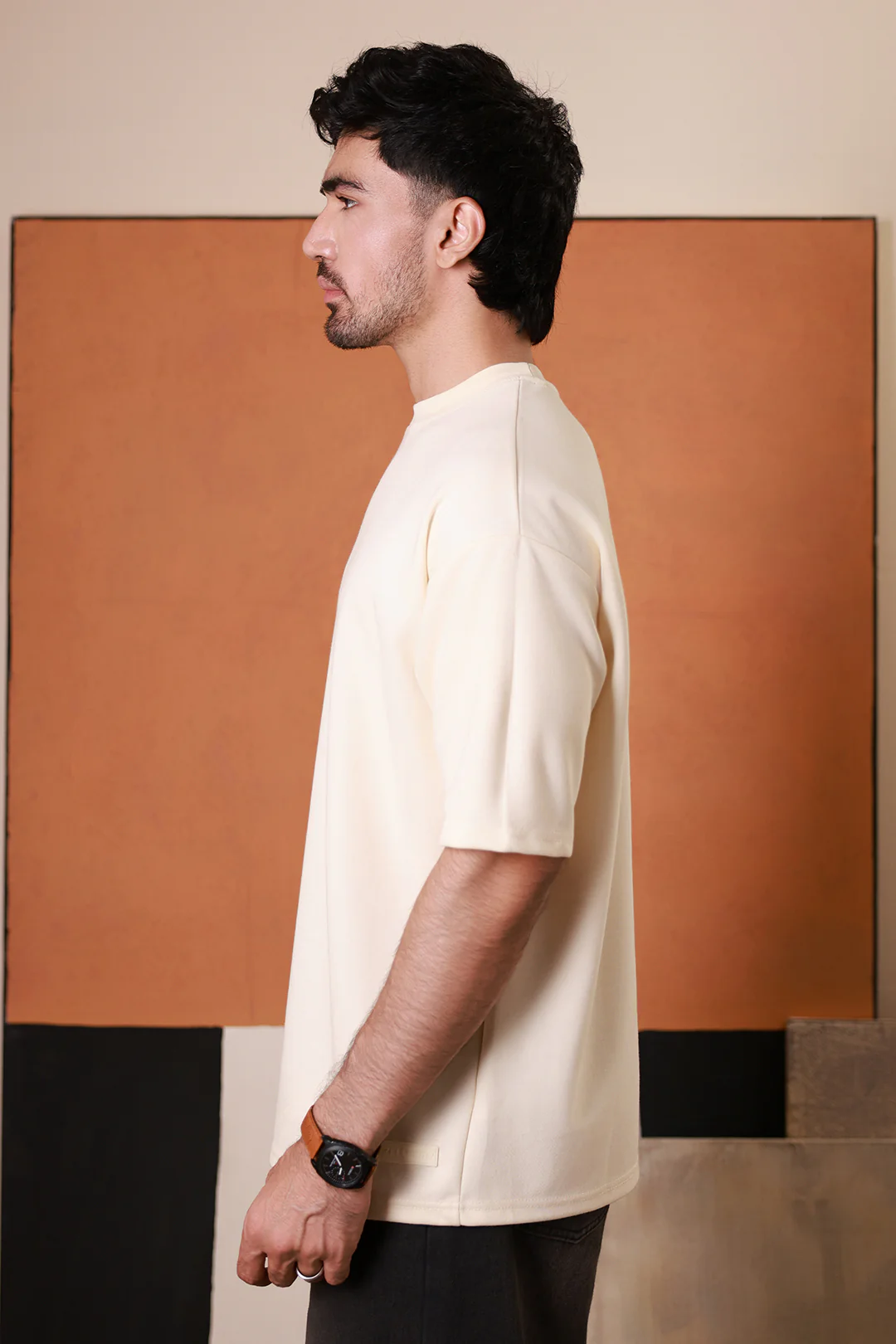 Oversized Graphic T-Shirt - 4007 - Image 2