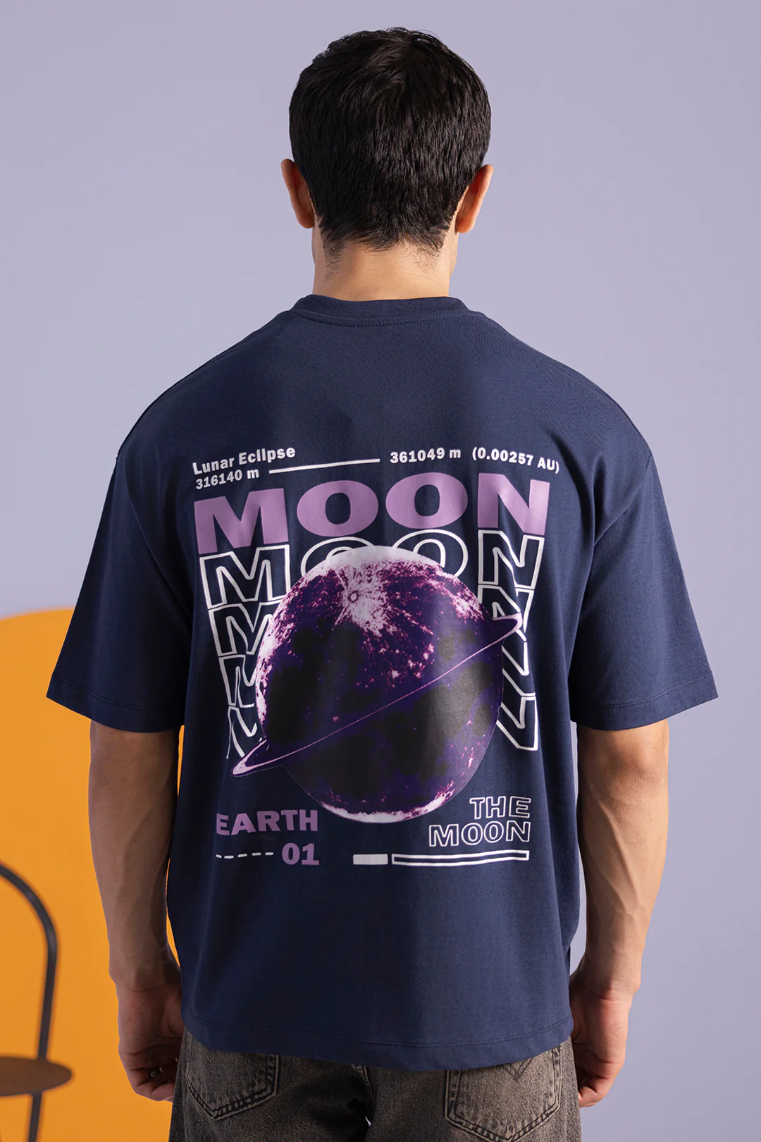 Oversized Graphic T-Shirt - D009
