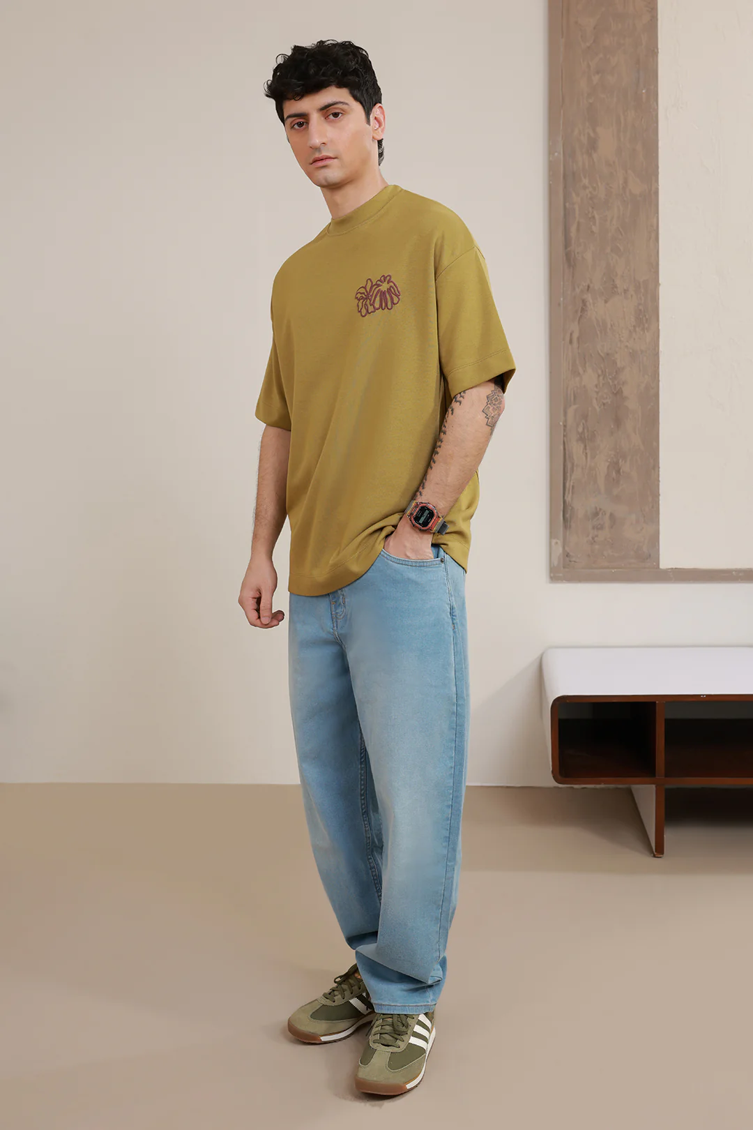 Oversized T-Shirt - D017 - Image 4