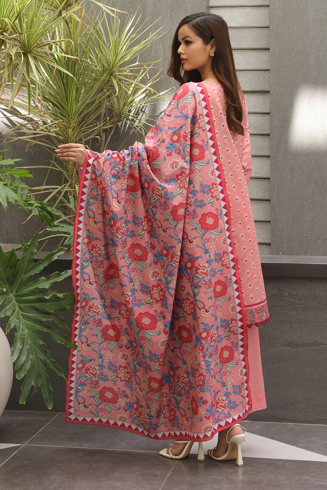 Embroidered Shirt Dupatta - 0025 - Image 5