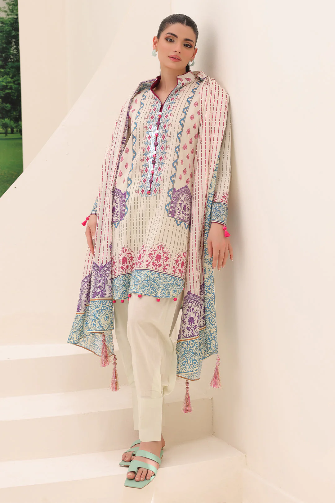 Shirt Dupatta - 1162 - Image 3