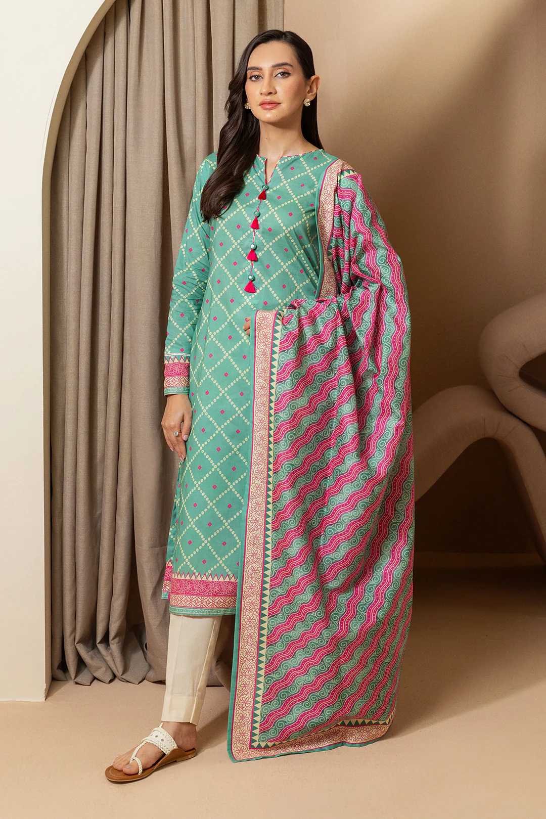 Shirt Dupatta - 0228 - Image 4
