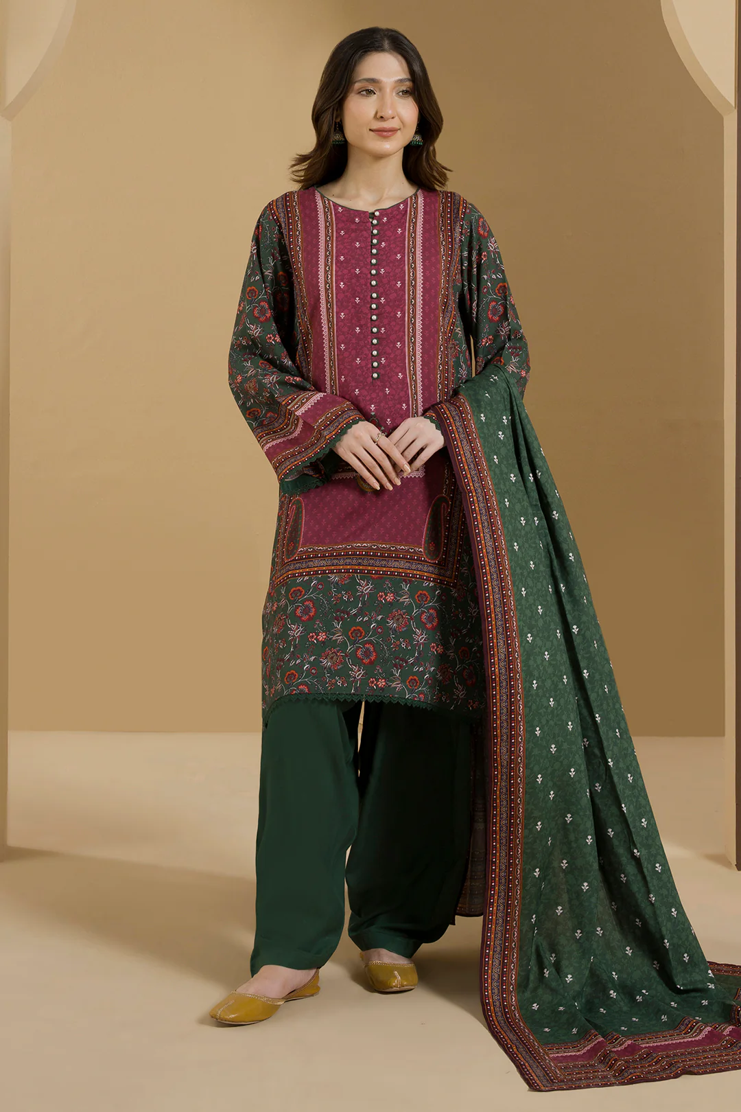 Shirt Shalwar Dupatta - 0247 - Image 7