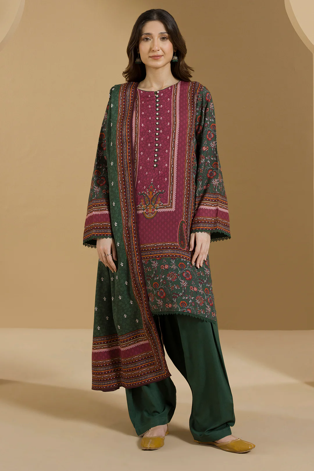 Shirt Shalwar Dupatta - 0247 - Image 2