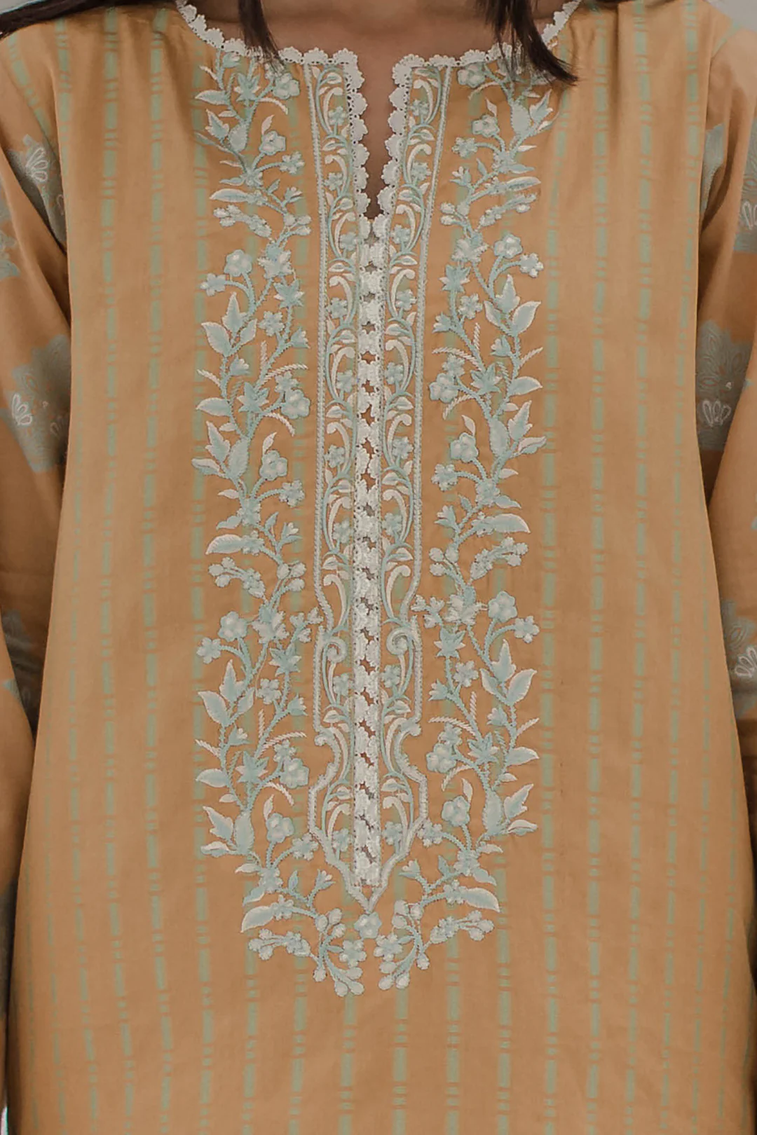 Embroidered Shirt Shalwar - 0617 - Image 2