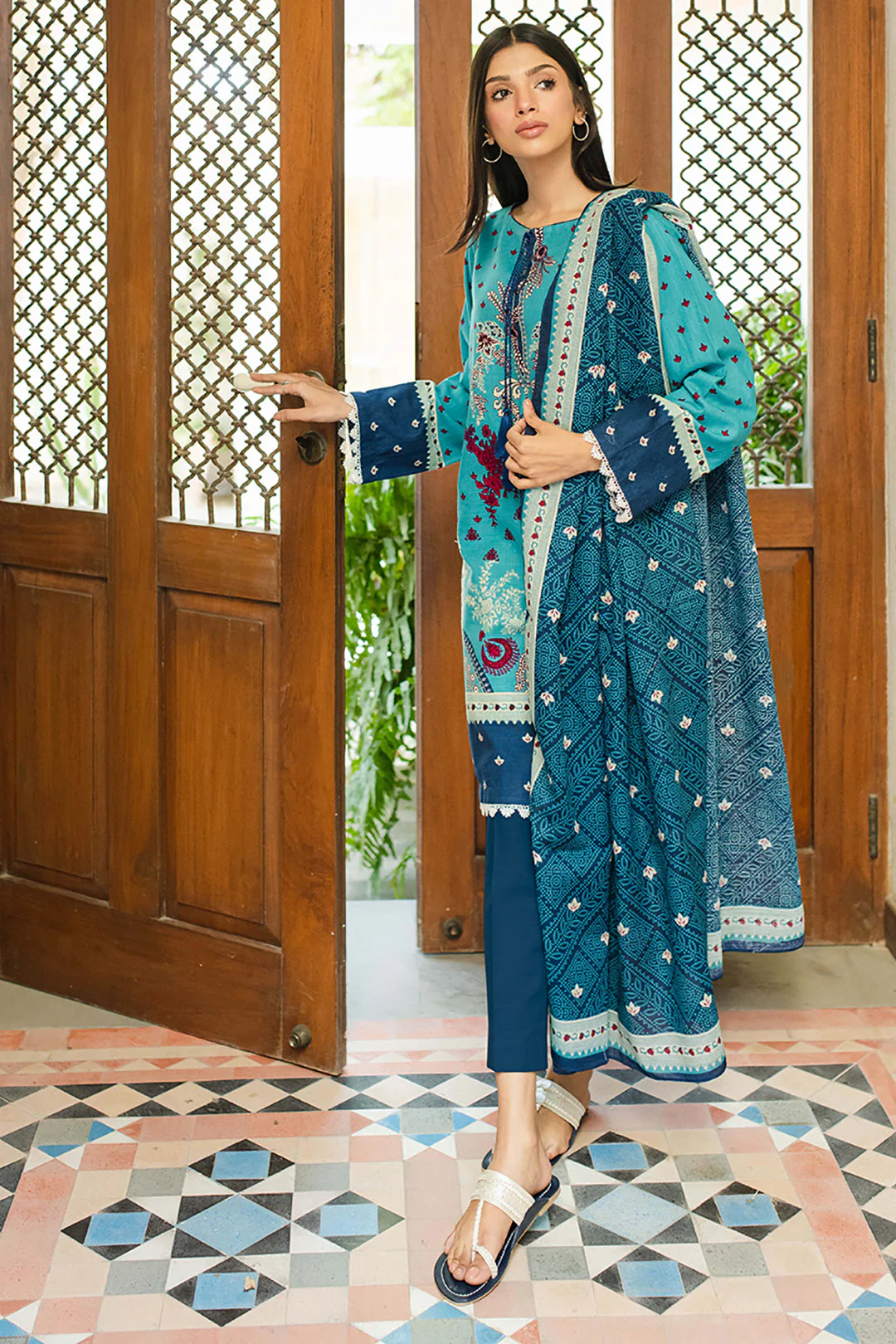 Shirt Shalwar Dupatta - 0072 - Image 3