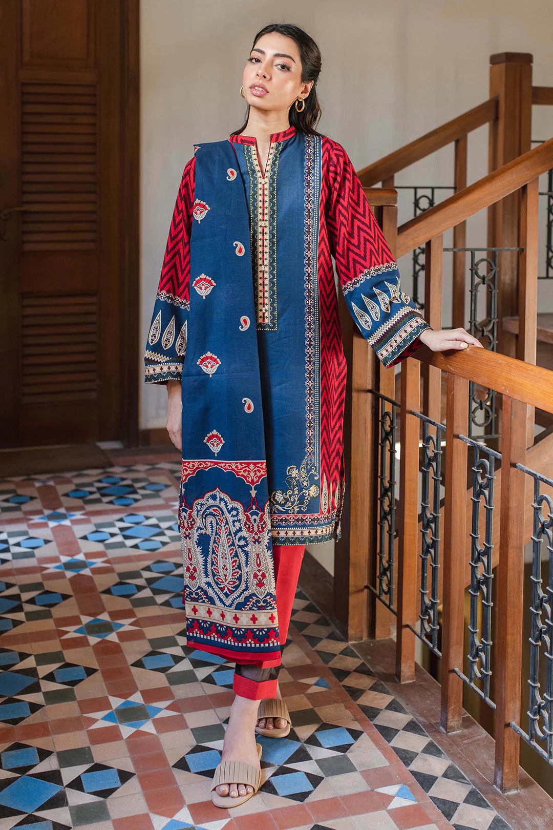 Shirt Shalwar Dupatta - 0075 - Image 3