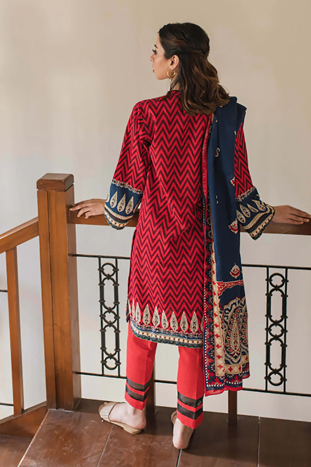 Shirt Shalwar Dupatta - 0075 - Image 6