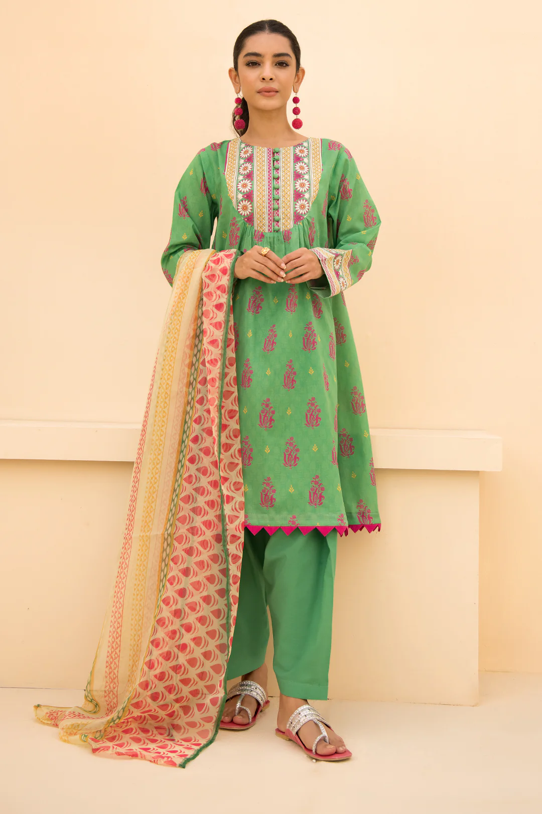 Shirt Shalwar Dupatta - 0123 - Image 3