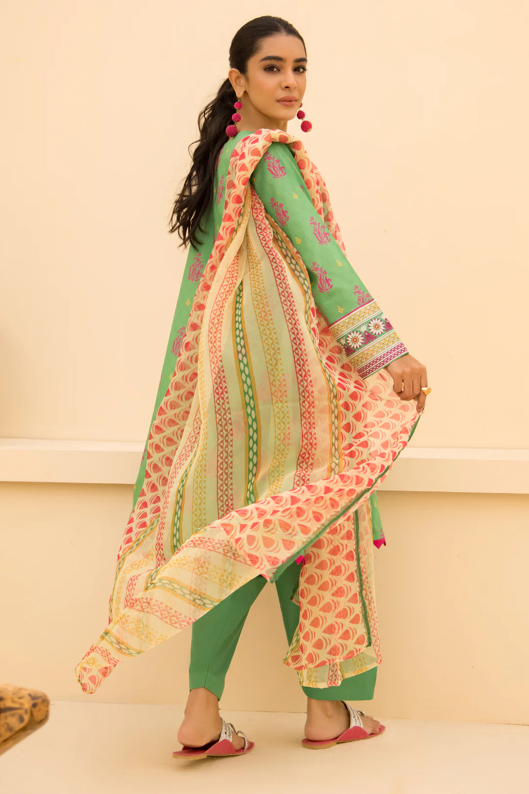 Shirt Shalwar Dupatta - 0123 - Image 7