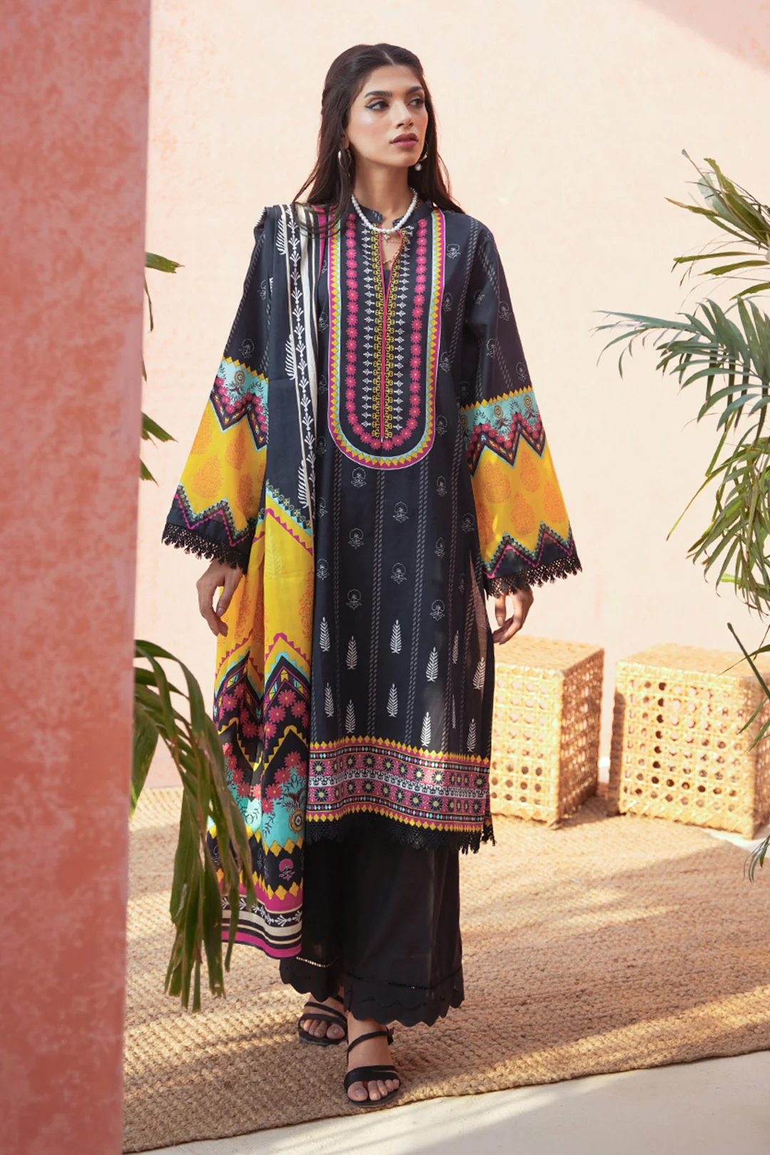 Shirt Shalwar Dupatta - 0142 - Image 3