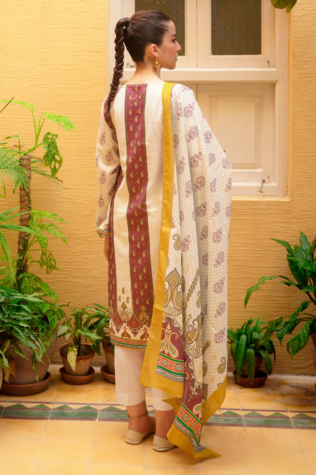 Shirt Shalwar Dupatta - 0314 - Image 4