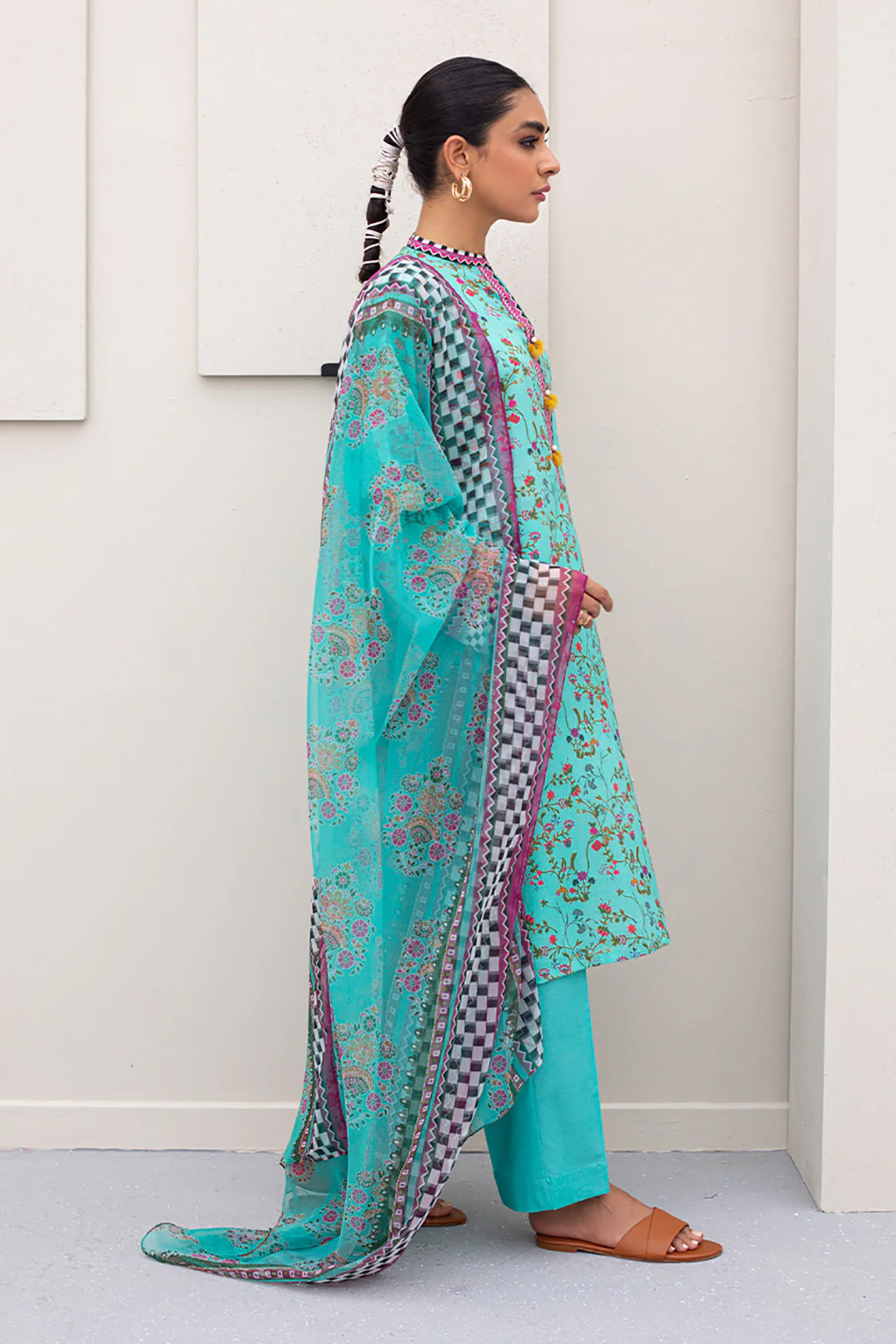 Shirt Shalwar Dupatta - 0397 - Image 3