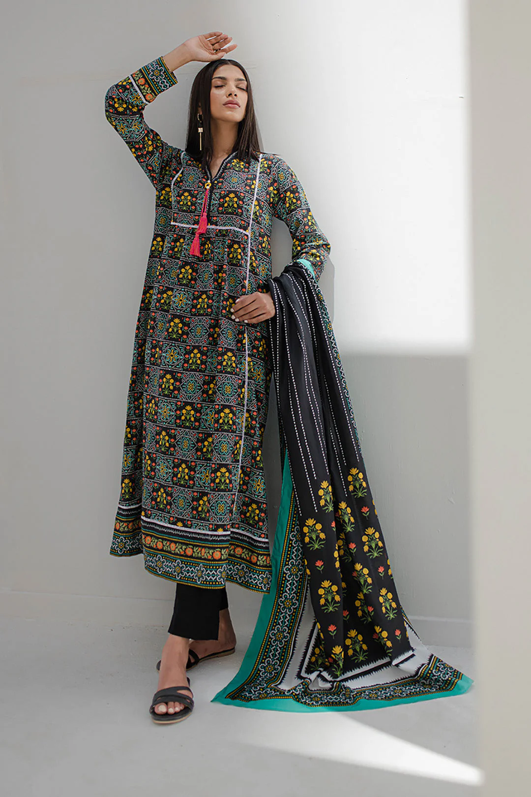 Shirt Shalwar Dupatta - 0403 - Image 2