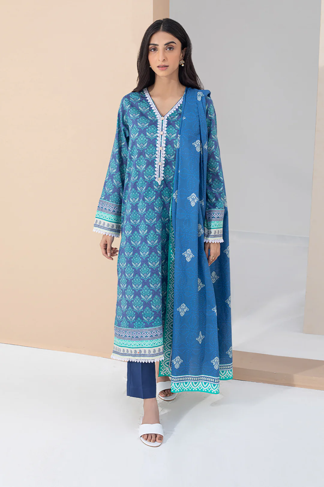 Shirt Shalwar Dupatta - 0418 - Image 2