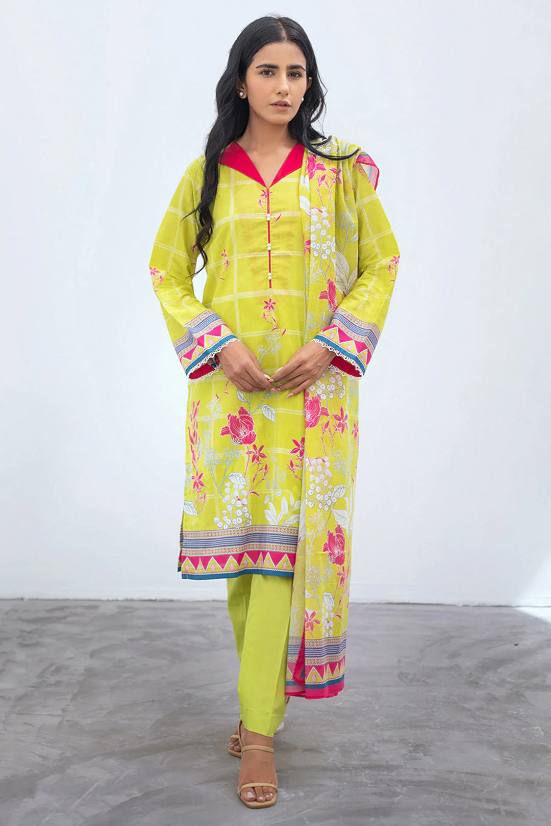 Shirt Shalwar Dupatta - 0600 - Image 4