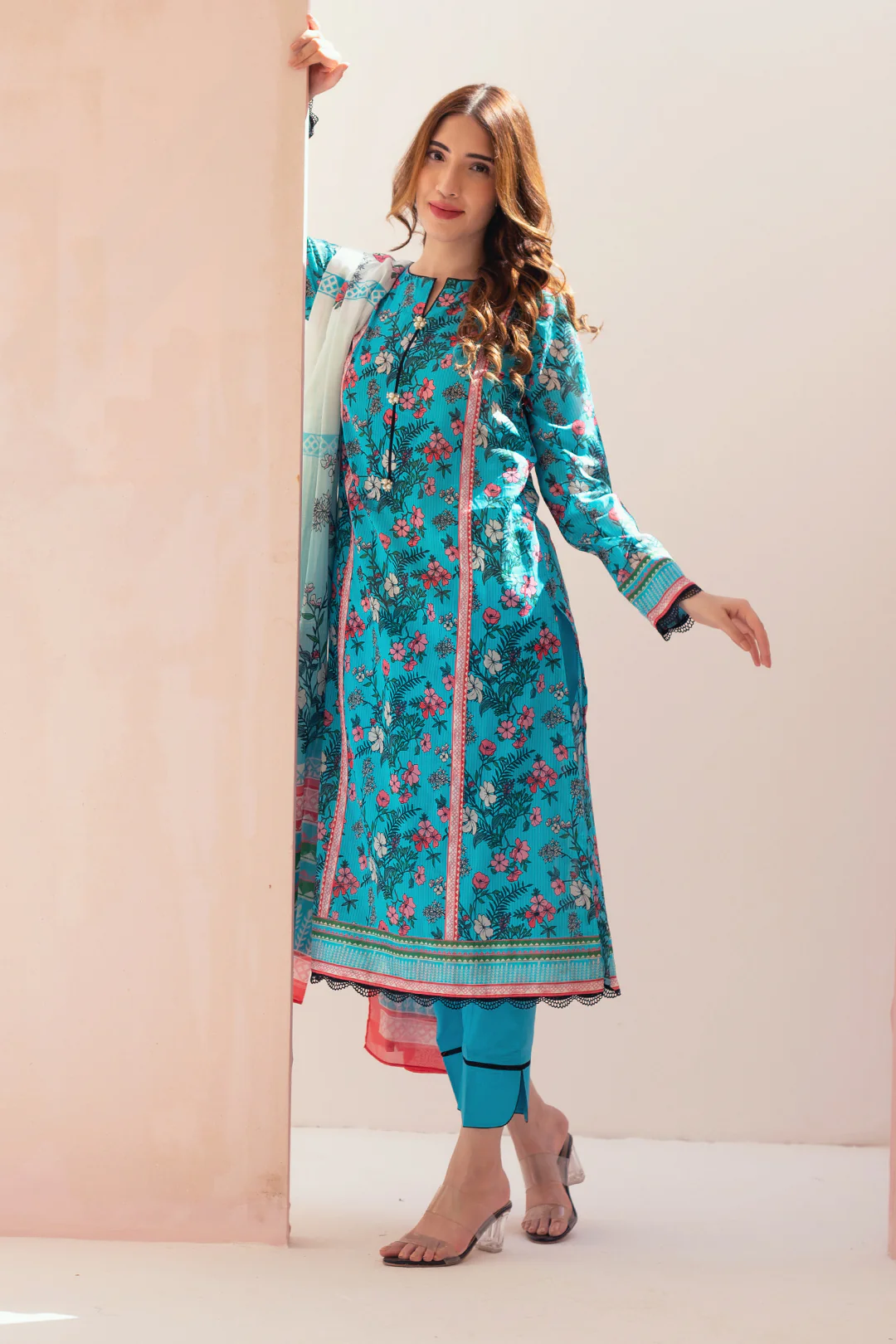 Shirt Shalwar Dupatta - 0606 - Image 3