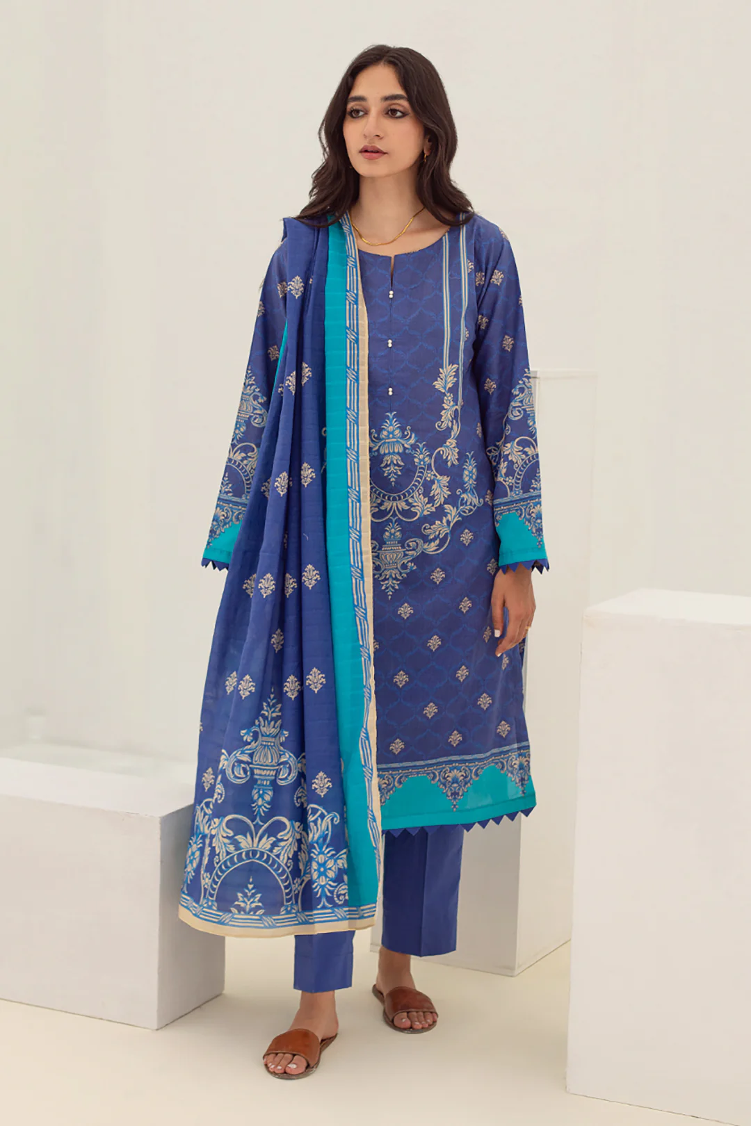 Shirt Shalwar Dupatta - 0643 - Image 2