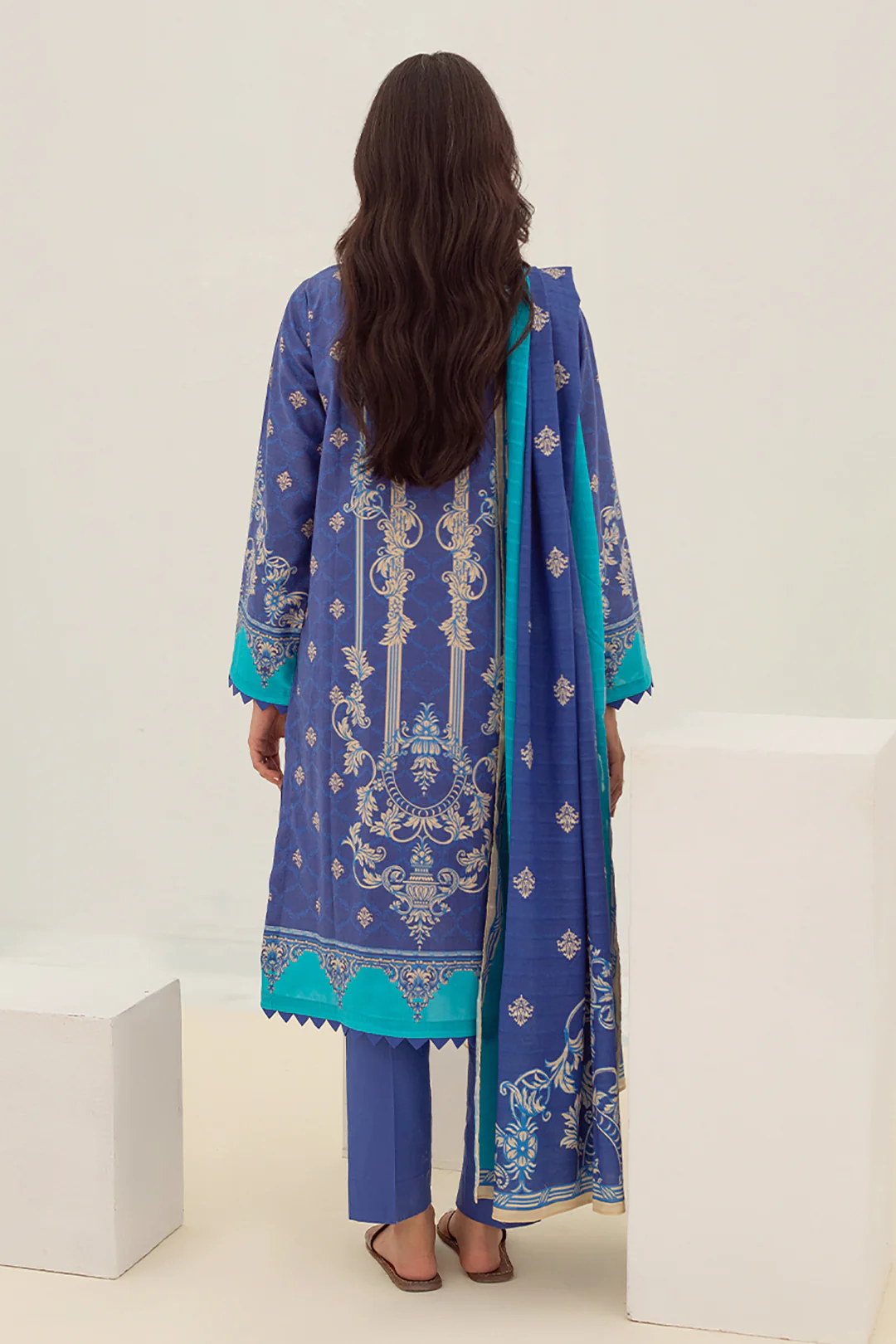 Shirt Shalwar Dupatta - 0643 - Image 5