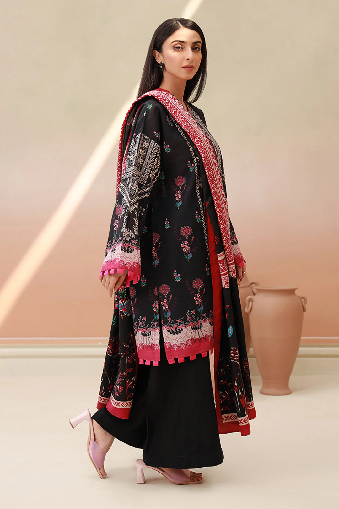 Shirt Shalwar Dupatta - 0674 - Image 3