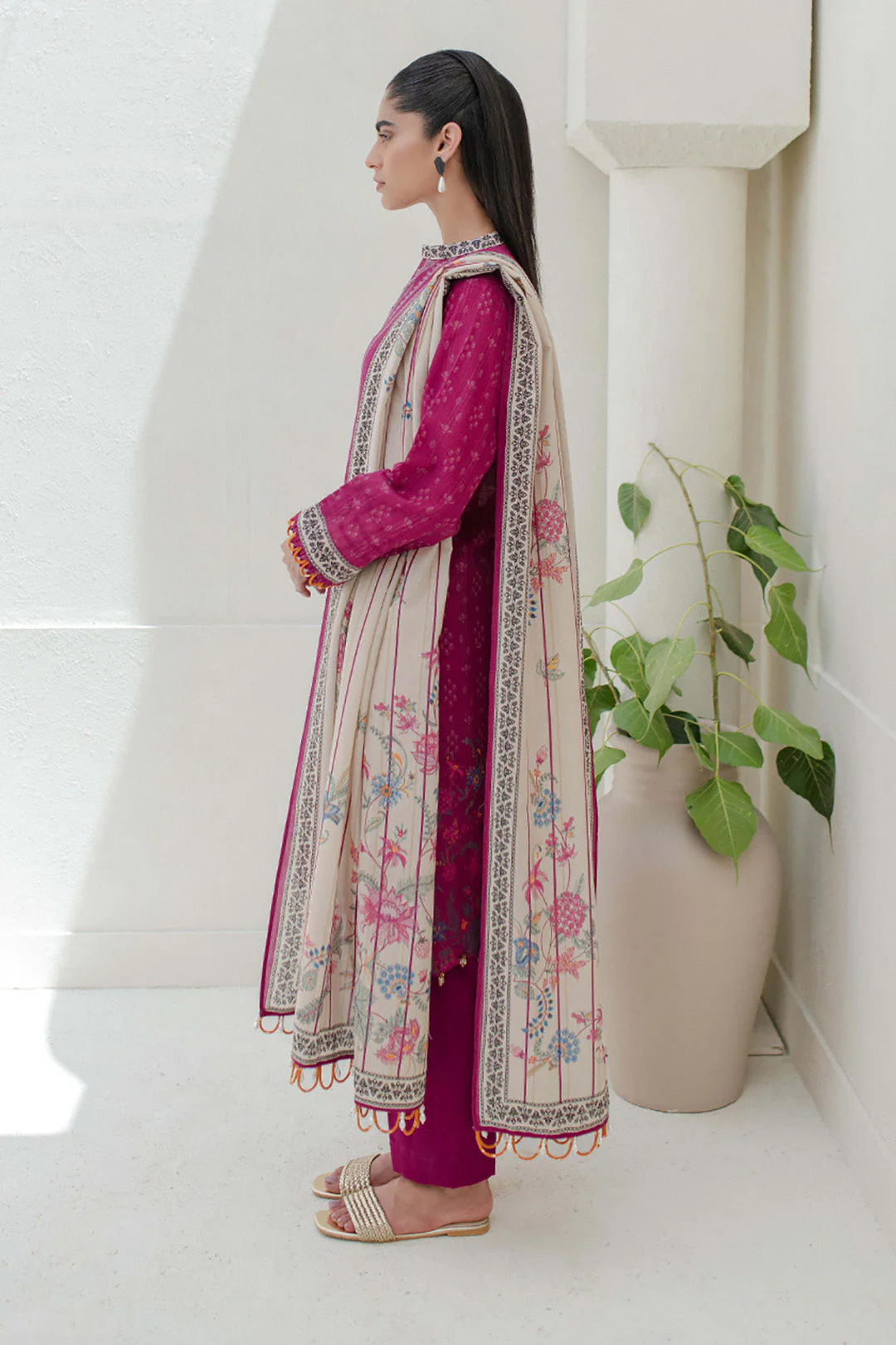 Shirt Shalwar Dupatta - 0677 - Image 3