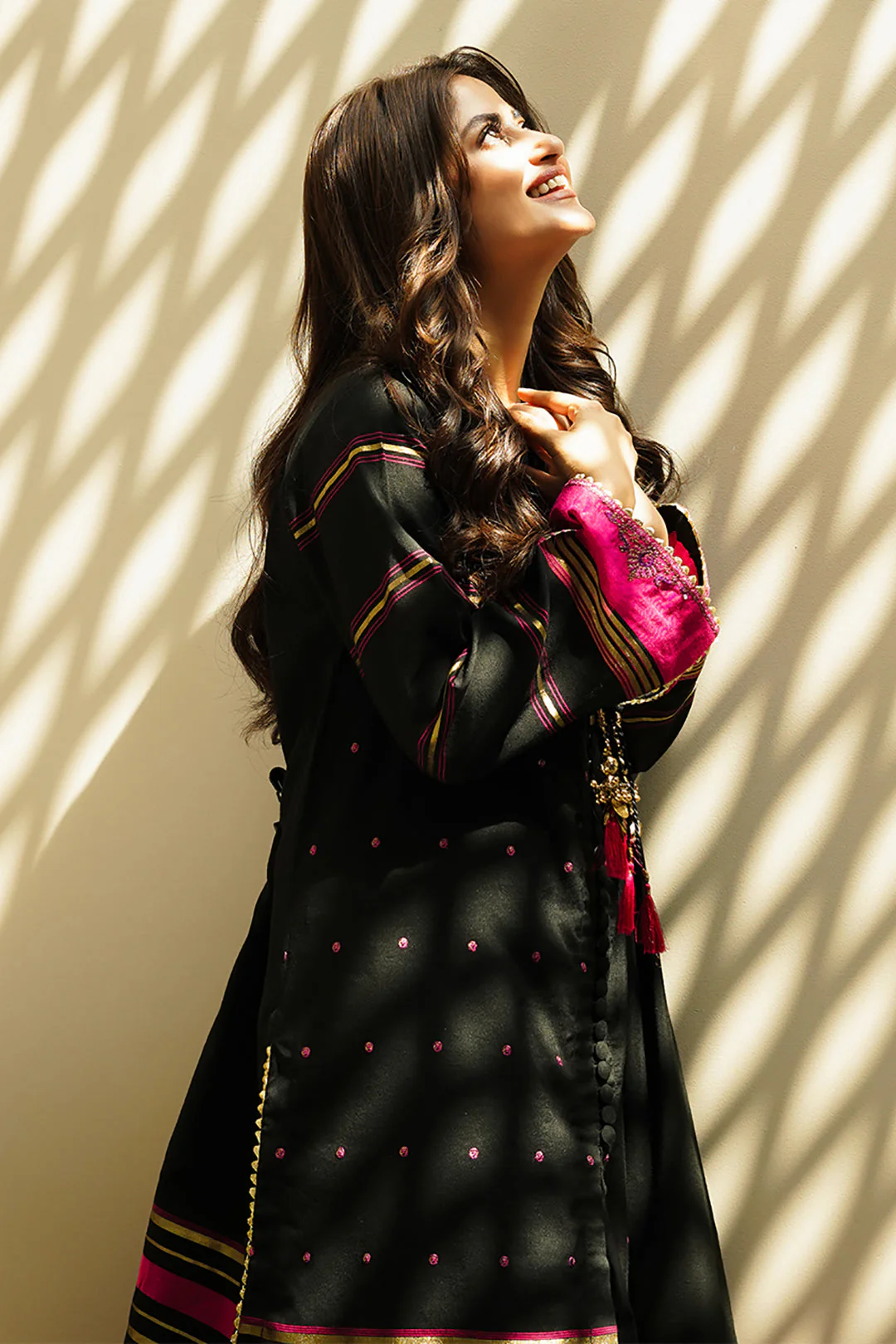 Embroidered Shirt Shalwar Dupatta - 0706 - Image 7