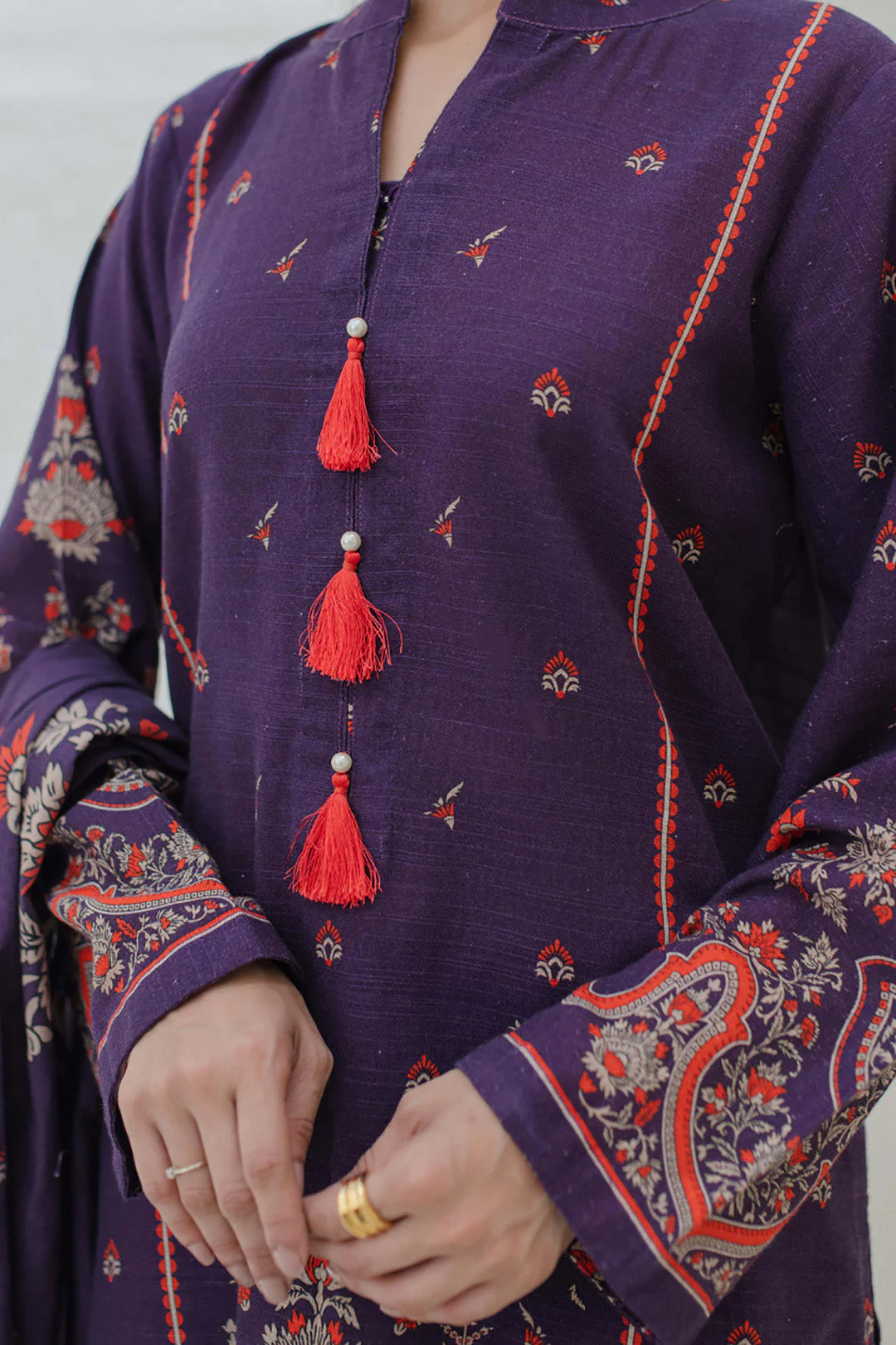 Shirt Shalwar Dupatta - 0732 - Image 2