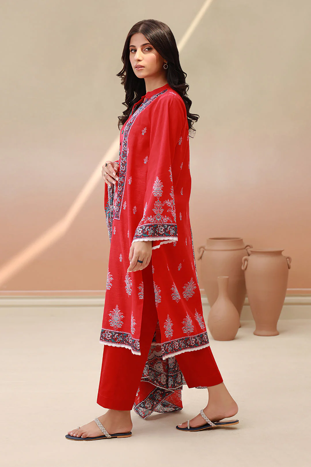 Shirt Shalwar Dupatta - 0733 - Image 3