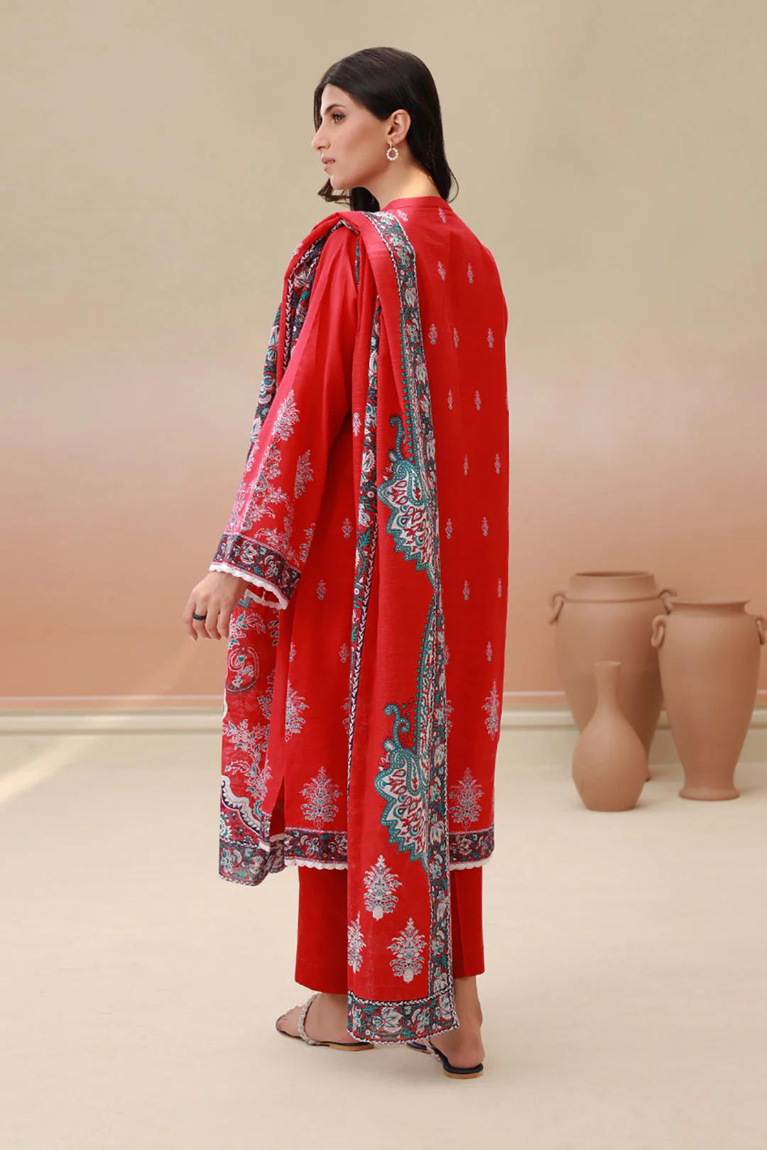 Shirt Shalwar Dupatta - 0733 - Image 4