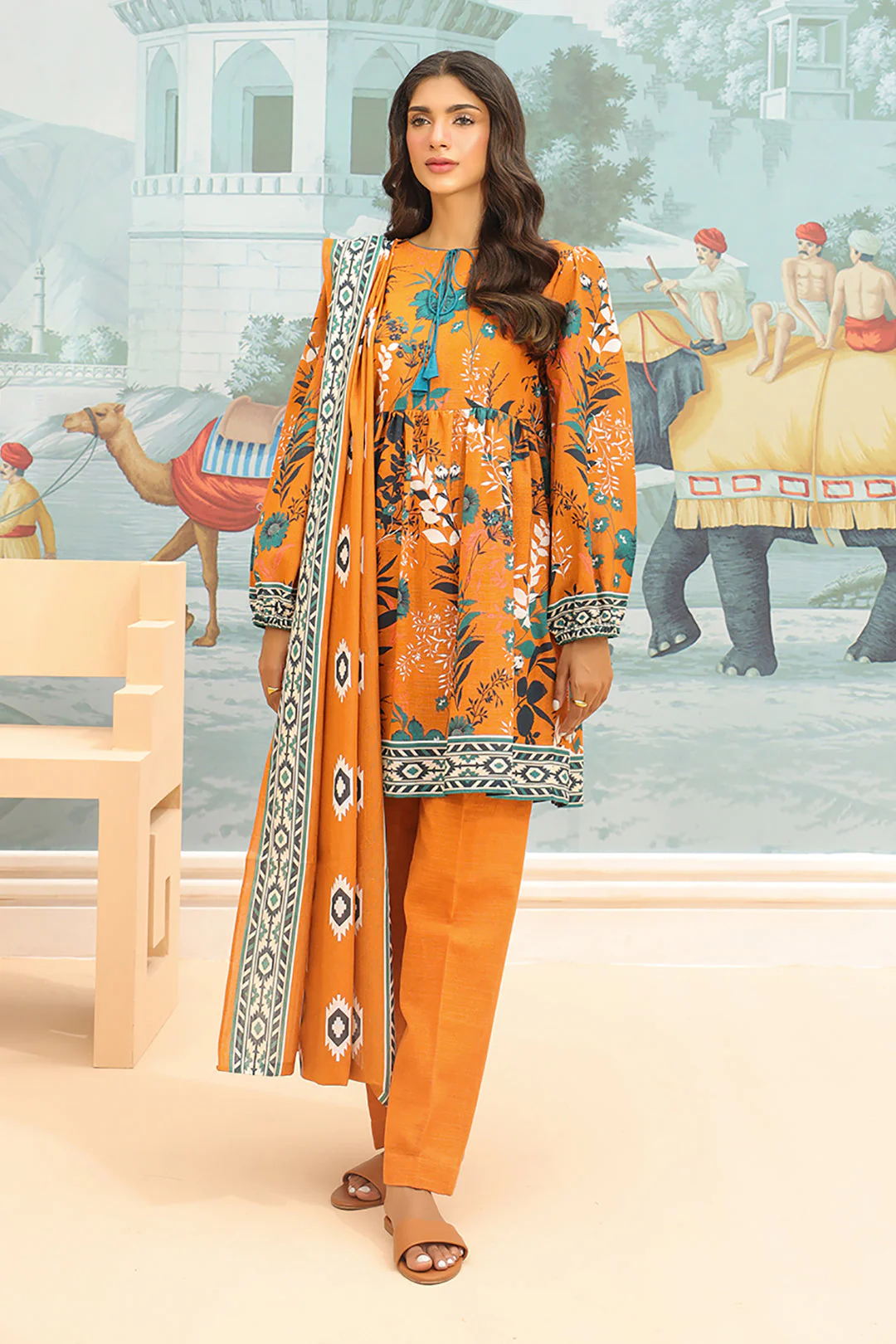 Shirt Shalwar Dupatta - 0804 - Image 3