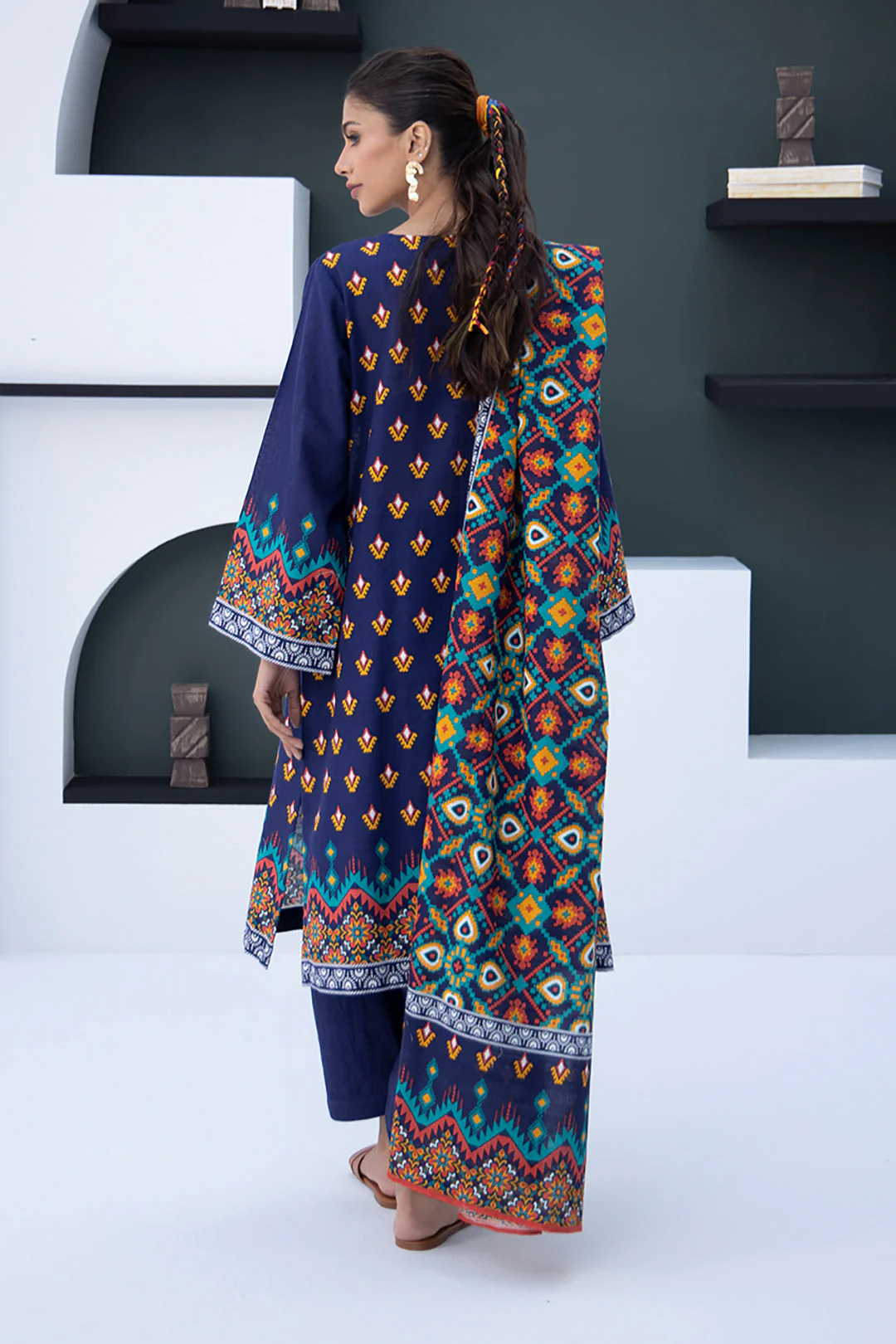 Shirt Shalwar Dupatta - 0807 - Image 5