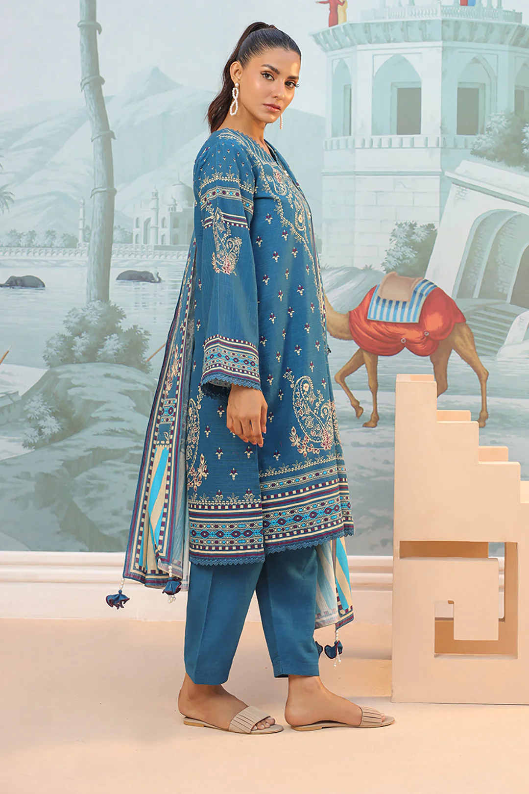 Shirt Shalwar Dupatta - 0812 - Image 3