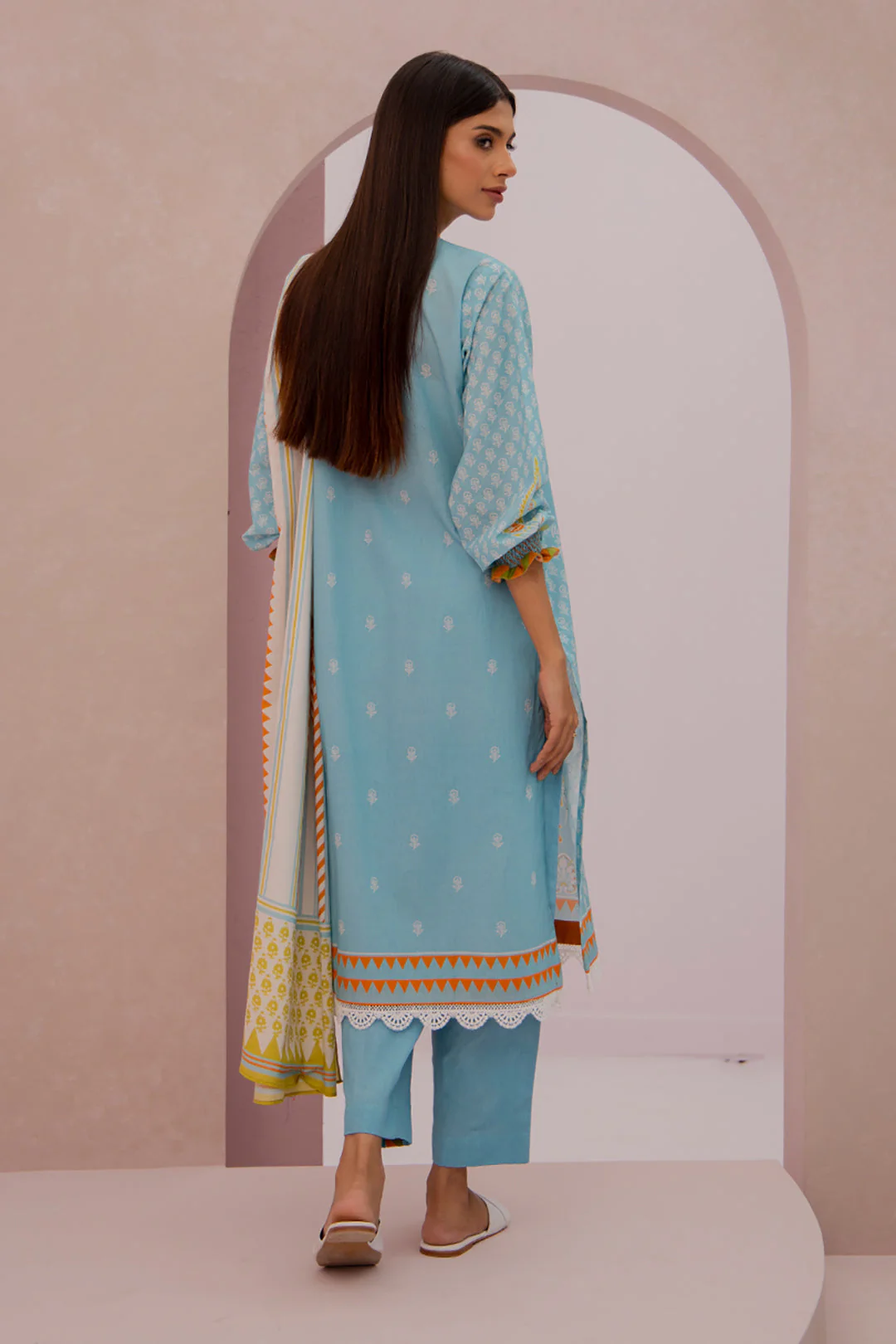 Shirt Shalwar Dupatta - 0878 - Image 5