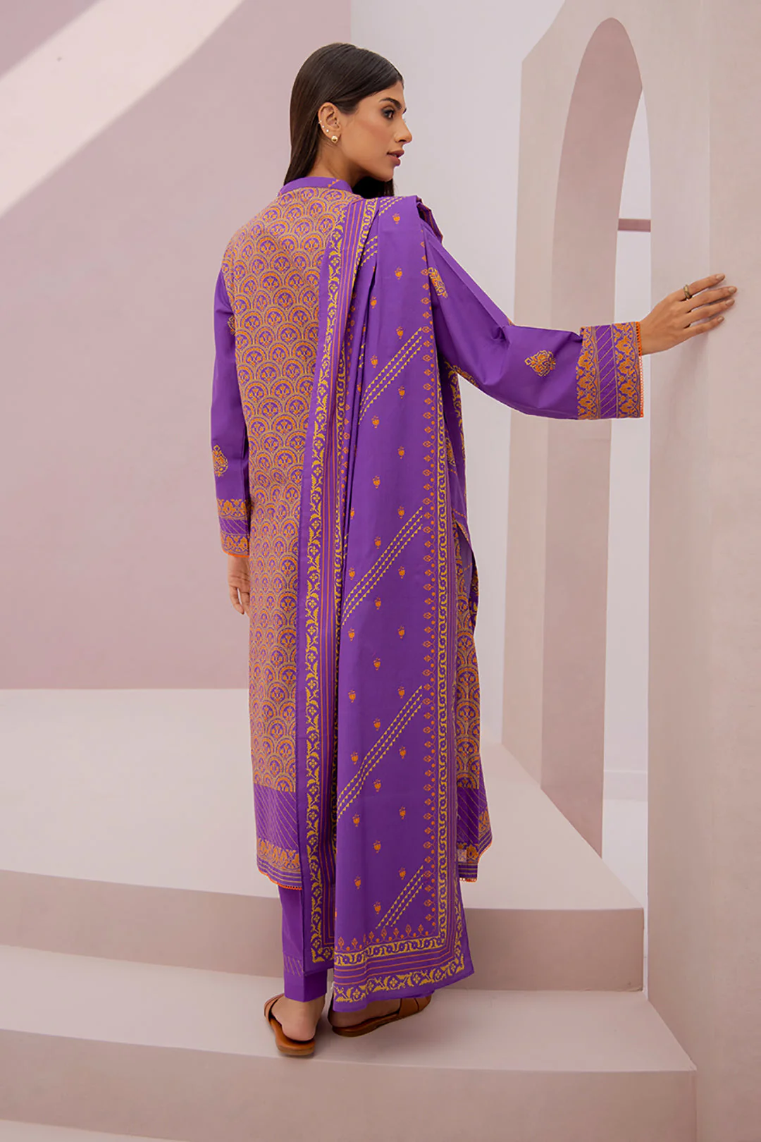 Shirt Shalwar Dupatta - 0884 - Image 5